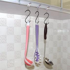 img 1 attached to 🧲 Stainless Heavy Duty Hangers for Bathroom by Lysas