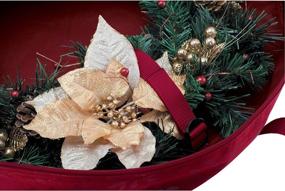 img 2 attached to 🎄 Protective Storage Solution: Classic Accessories Seasons Holiday Wreath Storage Bag, Large