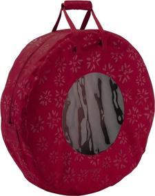 img 4 attached to 🎄 Protective Storage Solution: Classic Accessories Seasons Holiday Wreath Storage Bag, Large