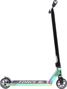 img 2 attached to 🛴 Beginner to Intermediate Stunt Trick Scooter - Phoenix Force Pro Scooter with 110mm Alloy Core Wheels - Freestyle Kick Scooter for Kids, Teens, and Adults