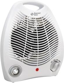 img 4 attached to 🔥 Electric Portable Heater Comfort Zone CZ40 with Thermostat and White Color for Optimal Comfort