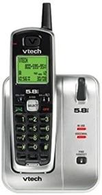 img 1 attached to 📞 Продвинутый беспроводной телефон VTech CS5111: Стильный серебристо-черный цвет, 1 трубка, идеально подходит для улучшенной коммуникации.