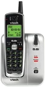 img 2 attached to 📞 Продвинутый беспроводной телефон VTech CS5111: Стильный серебристо-черный цвет, 1 трубка, идеально подходит для улучшенной коммуникации.