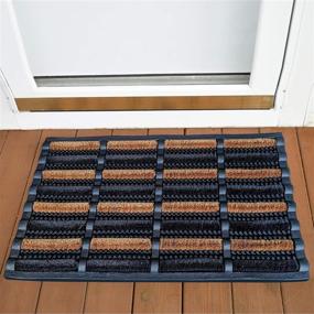 img 2 attached to 📦 Ninamar Non-Slip Mud Tray Mat - Large 29.5 x 17.5 inch Size