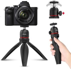 img 4 attached to 📷 ULANZI Select MT-17: Portable Mini Vlog Tripod for iPhone, Sony ZV1, Webcam, and Projector - Lightweight Handheld Grip with Ball Head Handle