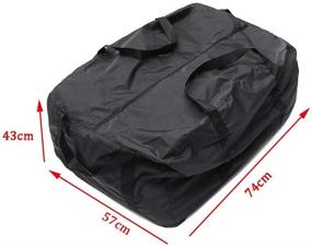 img 3 attached to 🔥 Waterproof BBQ Storage Carry Duffle Bag - Ideal for Outdoor Camping & Weber Q1000: S28esong