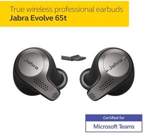 img 3 attached to 🎧 Jabra Evolve 65t: Беспроводные Bluetooth-наушники с великолепным качеством звонка и 15-часовым сроком службы аккумулятора.