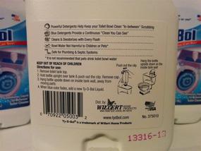 img 1 attached to TY-D-BOL TLT BWL CLR12OZ LQD BLUE (MfrPartNo 365002.6): Top-quality, long-lasting toilet bowl cleaner