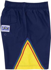img 3 attached to 🌈 LAGUNA Vintage Rainbow Volley Boardshorts: Retro-style Boys' Clothing for Fun in the Sun