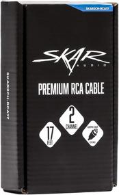 img 2 attached to 🎧 Enhance Your Audio Experience with the Skar Audio 17-Foot 2-Channel Twisted Pair RCA Interconnect Cable - SKAR2CH-RCA17