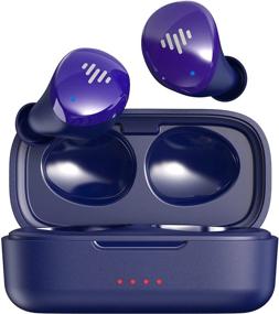 img 4 attached to 🎧 Беспроводные наушники Iluv TB100: Bluetooth True Cordless с функцией громкой связи и водонепроницаемой защитой - синий