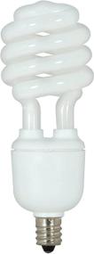 img 1 attached to Satco S7366 13W Candelabra T2 Mini Spiral, 5000K, 120V, Replaces 60W Incandescent Bulb, Suitable for Enclosed Fixtures