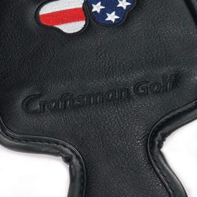 img 1 attached to Кожаный кошелек для головки CRAFTSMAN GOLF с символом Трилистника. Спорт и фитнес.