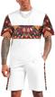 kingbega african pattern printed tracksuit sports & fitness in leisure sports & game room logo