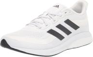 🏃 men's adidas supernova white trail running shoes логотип