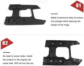 img 1 attached to Улучшите свой Jeep Wrangler JL: комплект крепления кронштейна для крепления запасного колеса RT-TCZ (2018-2020) - Лучшие аксессуары для JL