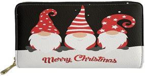 img 4 attached to 🎅 Cartoon Christmas Leather Storage Organizer by JOAIFO