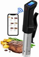🔥 inkbird wifi sous vide cooker: 1000 watts stainless steel immersion circulator with precise temperature control, timer, recipe, and programmable interface logo
