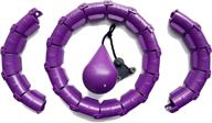 💪 lonea smart weighted hula hoop: detachable, adjustable size for fun exercise - adults & children logo