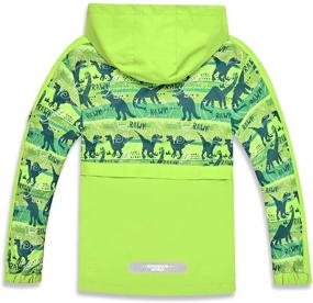 img 3 attached to Jackets Raincoat Waterproof Winter Fleece Boys' Clothing for Jackets & Coats