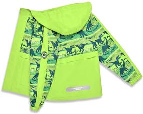 img 2 attached to Jackets Raincoat Waterproof Winter Fleece Boys' Clothing for Jackets & Coats