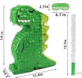img 3 attached to Динозавр с завязанными глазами, принадлежности для дня рождения, украшения