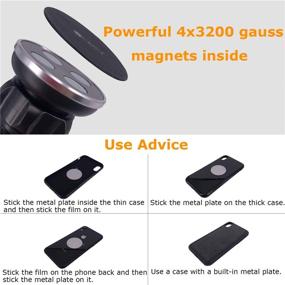 img 2 attached to Molzar Magnetic Universal Compatible Smartphones