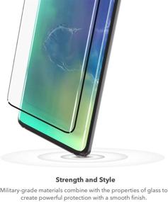 img 1 attached to 🔒 ZAGG Invisbleshield Glass Fusion Visionguard: Ultimate Hybrid Glass Protection for Samsung Galaxy S10 🔒 ZAGG Invisbleshield Glass Fusion Visionguard: Ultimate Hybrid Glass Protection для Samsung Galaxy S10