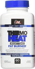 img 3 attached to Продвинутые молекулярные лаборатории - Thermo Heat Ночной жиросжигатель - Премиум термогенные жиросжигатели для мужчин и женщин - Эффективное средство для подавления аппетита и стимуляции метаболизма - Таблетки для похудения - 60 капсул