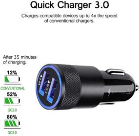 img 1 attached to ⚡️ High-Speed Charging Set: Quick Charge 3.0 Charger (4 in 1) with USB C Fast Charger, Compatible with Google Pixel 4 XL, Samsung Galaxy S20 Note 10, Moto G8 G7 Z4, LG Stylo 5 V40 G8 G7, Wall Block, Car Adapter, 2Pcs 6Ft Type C Cord