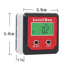 img 2 attached to 📏 Revolutionize your Measurements with Beslands Backlight Protractor Inclinometer Electronic