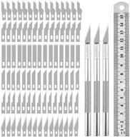 ✂️ 90-piece precision craft knife set for diy artwork, cutting, models, scrapbook logo