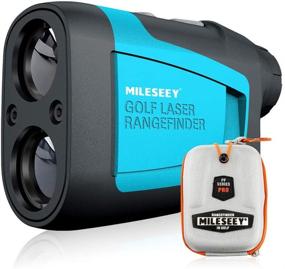 img 4 attached to 🏌️ MiLESEEY Professional Golf Rangefinder 660 Yards with Slope Compensation, ±0.55yd Accuracy, Fast Flagpole Lock, 6X Magnification, Distance/Angle/Speed Measurement for Golf and Hunting