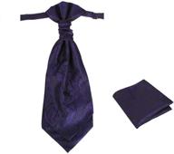 🎀 epoint paisley pre-tied microfiber bow tie - cb aq r 013 logo