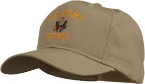 img 3 attached to 🎩 US Army Retired Military Embroidered Cap from e4Hats.com: Boost Your Style with Authenticity