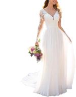 👰 shop findlove wedding dresses with appliques in off white - women's clothing logo
