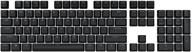 💥 улучшите свою клавиатуру набором модификации клавиш corsair pbt double-shot pro - оникс черный, текстурированная поверхность и о-кольца для снижения шума логотип