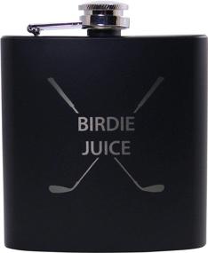 img 2 attached to 🏌️ Black Golf Birdie Juice Flask, Funnel and Gift Box - Perfect Christmas, Birthday, Valentines Gift for Golfers