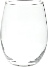 img 3 attached to 🍷 Top-Rated Stemless Wine Glasses on Amazon: 15 oz, Set of 4 - Amazon Basics