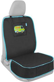 img 2 attached to Scooby Doo Dog Car Seat Cover For Front Seat – Dog Seat Protector With Storage Pocket