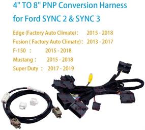 img 1 attached to 🔧 Усовершенствуйте свою Ford SYNC систему с помощью гарнитуры Bestycar 4-8" PNP для конверсии: Обновление до SYNC 2 и SYNC 3 - Совместимо с Ford Edge Fusion F-150 Mustang Super Duty