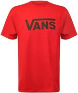 vans classic black white t shirt men's clothing in t-shirts & tanks logo