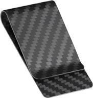 stylish and sleek: monocarbon carbon credit holder for men- wallets, card cases & money organizers logo