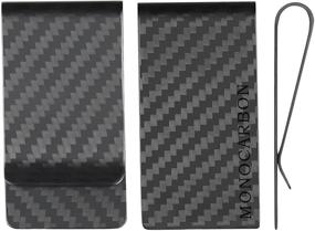 img 2 attached to Stylish and Sleek: MONOCARBON Carbon Credit Holder for Men- Wallets, Card Cases & Money Organizers