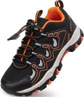 uovo boys shoes: waterproof hiking & running sneakers for active kids (little/big boys) logo