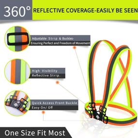 img 3 attached to Visibility Lightweight Adjustable Reflective Construction Occupational Health & Safety Products for Personal Protective Equipment