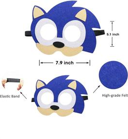 img 3 attached to Packs Sonic Masks Stickers Favors