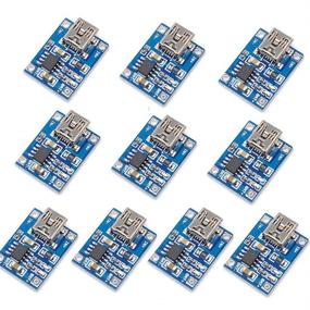 img 4 attached to DAOKI 10Pcs Battery Charging Board TP4056 Mini USB Lithium Battery Charger Module 5V 1A 4