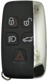 img 4 attached to Horande Replacement Keyless Entry Key Fob Cover Case Fits For Land Rover Range Rover Discovery Sport LR2 LR4 Evoque Jaguar XF XJ XJL XE Key Fob Shell