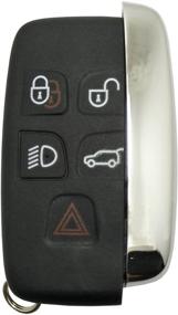 img 3 attached to Horande Replacement Keyless Entry Key Fob Cover Case Fits For Land Rover Range Rover Discovery Sport LR2 LR4 Evoque Jaguar XF XJ XJL XE Key Fob Shell